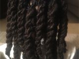 Rope Braids Black Hairstyles Locs Big Rope Twists Achieved by Twisting 4 Locs to Her and