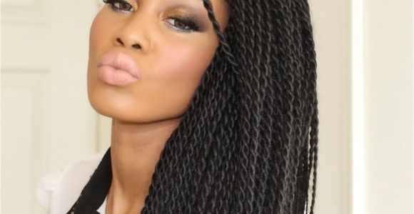 Rope Braids Black Hairstyles Senegalese Twist Braids Medium Size Google Search