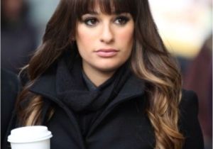 Scene Fringe Hairstyles for Girls Lea Michele Ombre Hair Google Search Hair Pinterest