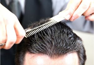 Scissor Over Comb Mens Haircut How to Cut Hair Learn About Basic Barbering Techniques