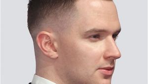 Self Haircut Men Low Fade with A Side Part Hair