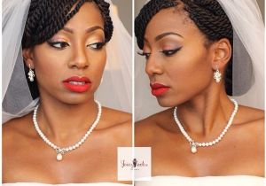 Senegalese Twist Wedding Hairstyles Bridal Beauty Black Natural Hair Bride Senegalese Twist