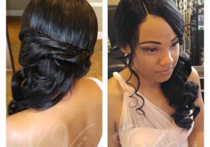 Sew In Hairstyles for Weddings Bun Wedding Hairstyles soft Low Bun Updo Bridal Hair