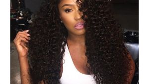 Sew In Weave Hairstyles Wet and Wavy Curly Weave Hairstyles with Side Part Google Search