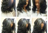 Sew In Weave Layered Hairstyles Instagram Photo by Hairartbydominique Dominique Evans