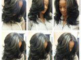 Sew In Weave Layered Hairstyles Instagram Photo by Hairartbydominique Dominique Evans