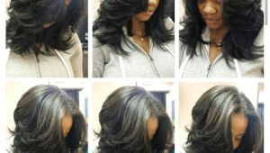 Sew In Weave Layered Hairstyles Instagram Photo by Hairartbydominique Dominique Evans