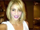 Shakira Bob Haircut Shakira S Short Hairdo