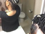 Shaved Side Hairstyles for Black Women Here S How You Can Install Super Long Goddess Faux Locs Any Hair