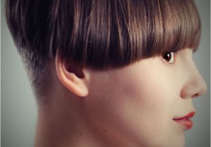 Shingle Bob Haircut Wedge Hairstyle