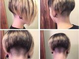 Short Bob Haircut Shaved Nape 1000 Images About Buzzed Bobs On Pinterest