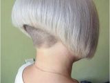 Short Bob Haircut with Shaved Nape 15 Shaved Bob Hairstyles Ideas