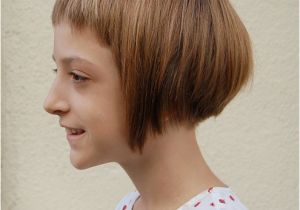 Short Bob Haircuts for Little Girls "sugar & Spice" Girl S Geometric Bob Hairstyle for Girls