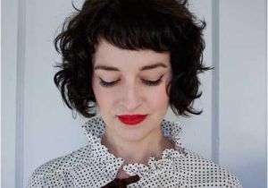 Short Curly Bob Haircuts with Bangs 20 Chic and Beautiful Curly Bob Hairstyles We Adore