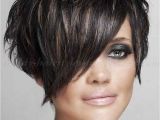 Short Funky Hairstyles for Girls Funky Short Pixie Haircut with Long Bangs Ideas 98