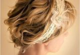 Short Hair Updo Hairstyles for Weddings 10 Pretty Wedding Updos for Short Hair Popular Haircuts