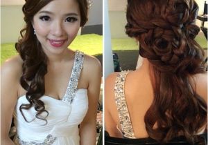 Short Hairstyle for Wedding Dinner Wedding Dinner Make Up & Hairdo Pretty Bride Of the Day