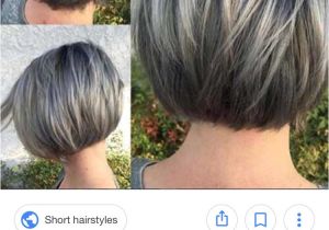 Short Hairstyles 2019 Highlights New Bob Grey Hair Picks In 2019 Pinterest