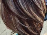 Short Hairstyles Chunky Highlights Stunning Fall Hair Colors Ideas for Brunettes 2017 4