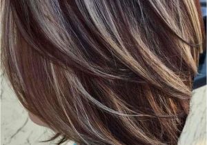 Short Hairstyles Chunky Highlights Stunning Fall Hair Colors Ideas for Brunettes 2017 4