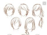 Short Hairstyles Drawing Pin by Furyninja On Drawing
