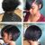Short Hairstyles for Black Women with Color Silk Press and Cut Short Cuts In 2018 Pinterest