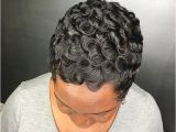 Short Hairstyles Pin Curls Pincurls Sharp Hair Cutz & Big Chops