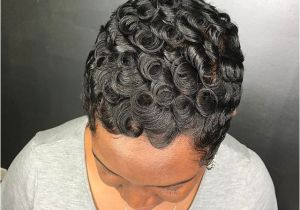 Short Hairstyles Pin Curls Pincurls Sharp Hair Cutz & Big Chops