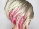 Short Hairstyles Pink Highlights 100 Mind Blowing Short Hairstyles for Fine Hair In 2018