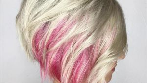 Short Hairstyles Pink Highlights 100 Mind Blowing Short Hairstyles for Fine Hair In 2018