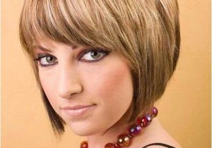 Short Inverted Bob Haircut with Bangs Bob with Bangs