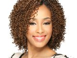 Short Jerry Curl Weave Hairstyles Milky Way Que Human Hair Blend Weave Short Cut Series