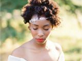 Short Natural Hairstyles for Weddings Black Women Wedding Afro Hairstyles