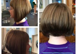 Short Stacked Bob Haircuts with Bangs 21 Gorgeous Stacked Bob Hairstyles Popular Haircuts
