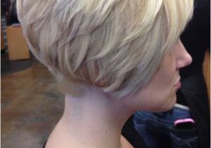 Short Tapered Bob Haircuts Popular Stacked Bob Haircut