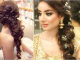 Side Curls Hairstyles for Wedding 60 Traditional Indian Bridal Hairstyles for Your Wedding