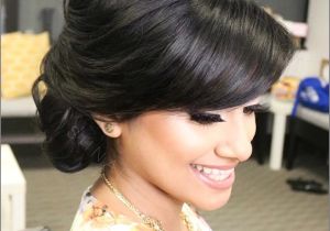Side Swept Bun Hairstyles for Weddings Indian Bridal Hairstyles the Perfect 16 Wedding Hairdo Pics