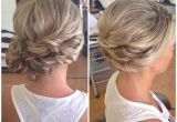 Side Swept Updo Hairstyles for Weddings Bridal Hair Wedding Hair Side Bun Curly Bun Side Swept
