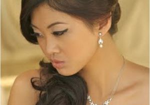 Side Swept Updo Hairstyles for Weddings Side Swept Bridal Hairstyles