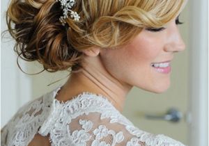 Side Swept Updo Hairstyles for Weddings Side Swept Wedding Hair