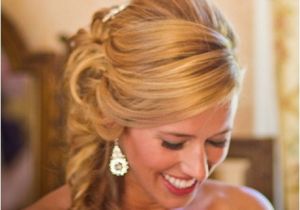 Side Swept Updo Hairstyles for Weddings Side Swept Wedding Hair