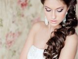 Side Swept Wedding Hairstyles for Long Hair Side Swept Wedding Hairstyles to Inspire Mon Cheri Bridals
