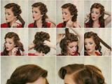 Simple 1950s Hairstyles 12 Best 1950s Hairstyles for Long Hair Images On Pinterest