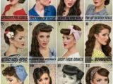 Simple 1950s Hairstyles 743 Best Pin Up Hair Tutorials Images