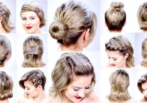 Simple and Easy Hairstyles for Short Hair On Dailymotion Easy Hairstyles Dailymotion In Urdu Bun Hairstyles for Short Hair