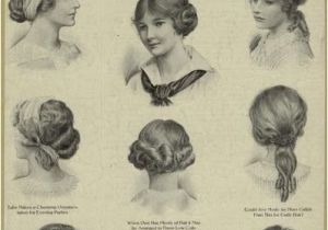 Simple Edwardian Hairstyles 1910s Hairstyles for Teenage Girls