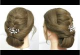 Simple Elegant Hairstyles Youtube Easy Everyday Hairstyle Simple Party Updo for Long Hair Tutorial
