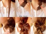 Simple Hairstyles Bow 15 Simple and Easy Hairstyles with Useful Tutorials