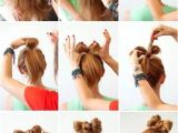 Simple Hairstyles Bow Diy Bow Tie Hairstyle Diy Easy Diy Diy Beauty Diy Hair Diy Fashion