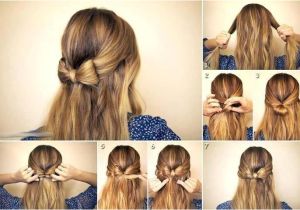 Simple Hairstyles Bow Hair Bow Hairstyle Diy Hairstyle Pinterest